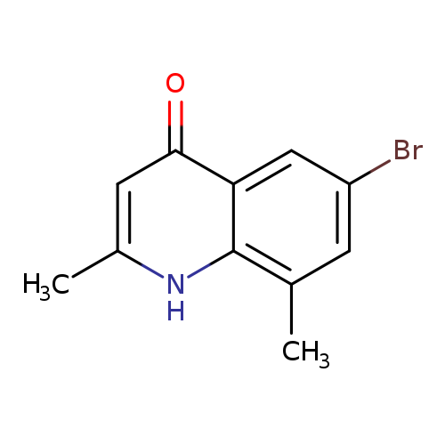 6-Bromo-2,8-dimethyl-4-hydroxyquinoline