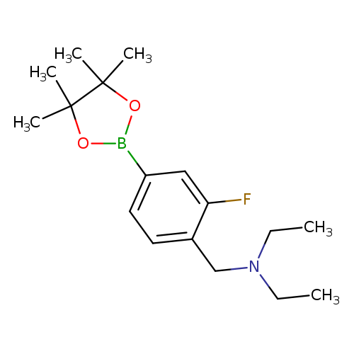 4-(N-Diethylamino)methyl-3-fluorophenylboronic acid pinacol ester