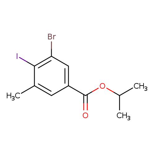 Propan-2-yl 3-bromo-4-iodo-5-methylbenzoate