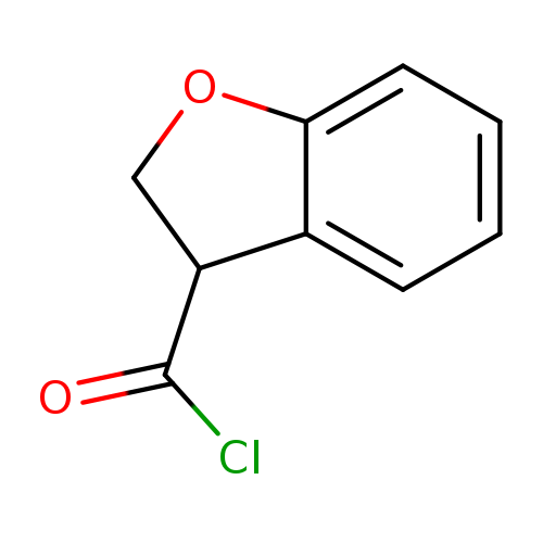 2,3-dihydro-1-benzofuran-3-carbonyl chloride