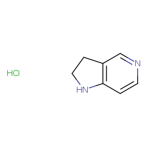 2,3-dihydro-1H-pyrrolo[3,2-c]pyridine hydrochloride