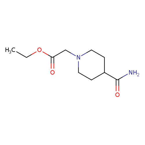 ethyl [4-(aminocarbonyl)piperidin-1-yl]acetate