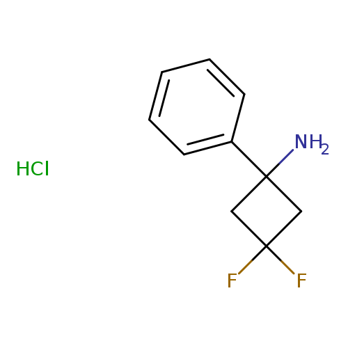 3,3-difluoro-1-phenylcyclobutan-1-amine hydrochloride