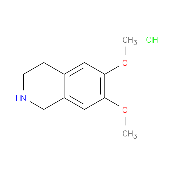 6,7-Dimethoxy-1,2,3,4-tetrahydroisoquinoline hydrochloride