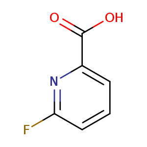 2-​Pyridinecarboxylic acid, 6-​fluoro-