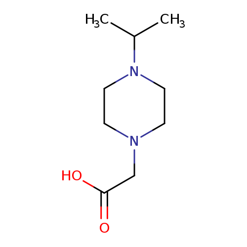 1-Piperazineacetic acid, 4-(1-methylethyl)-