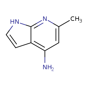 1H-Pyrrolo[2,3-b]pyridin-4-amine, 6-methyl-