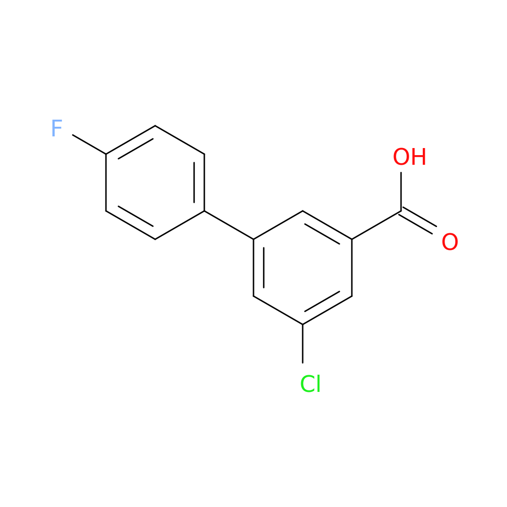5-Chloro-3-(4-fluorophenyl)benzoic acid