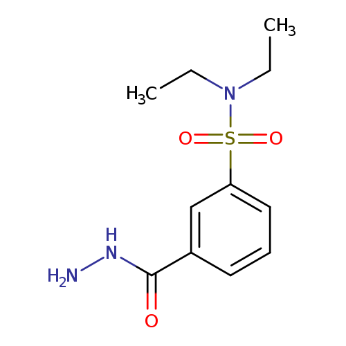 N,N-Diethyl-3-(hydrazinecarbonyl)benzenesulfonamide