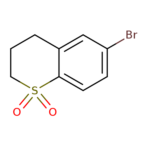 6-bromo-3,4-dihydro-2H-1lambda6-benzothiopyran-1,1-dione