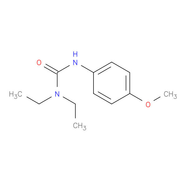 Urea, N,N-diethyl-N''''-(4-Methoxyphenyl)-
