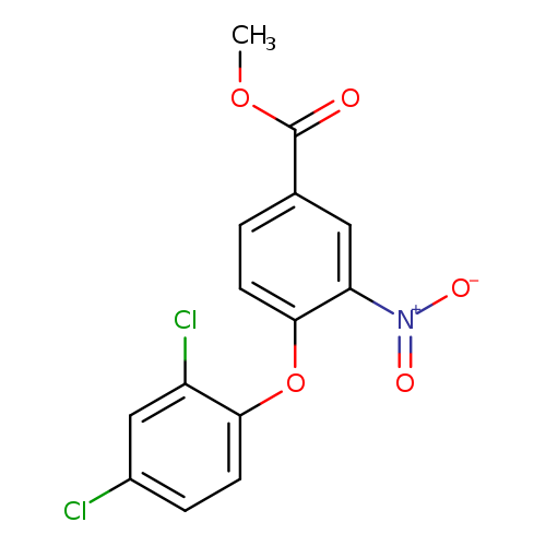 methyl 4-(2,4-dichlorophenoxy)-3-nitrobenzoate