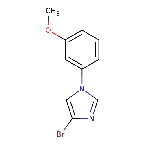 4-bromo-1-(3-methoxyphenyl)-1H-imidazole