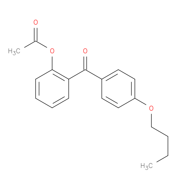 2-Acetoxy-4'-butoxybenzophenone