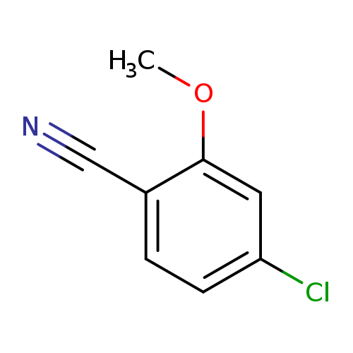 Benzonitrile, 4-chloro-2-methoxy-