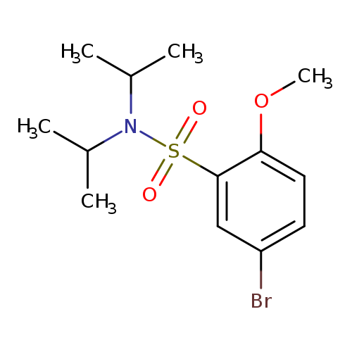 5-bromo-2-methoxy-N,N-bis(propan-2-yl)benzene-1-sulfonamide