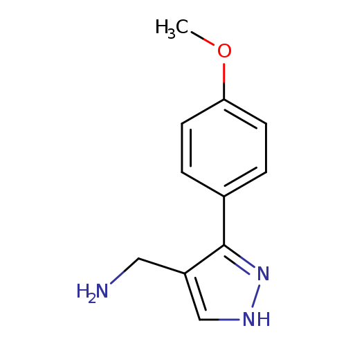[3-(4-Methoxyphenyl)-1h-pyrazol-4-yl]methylamine hydrochloride