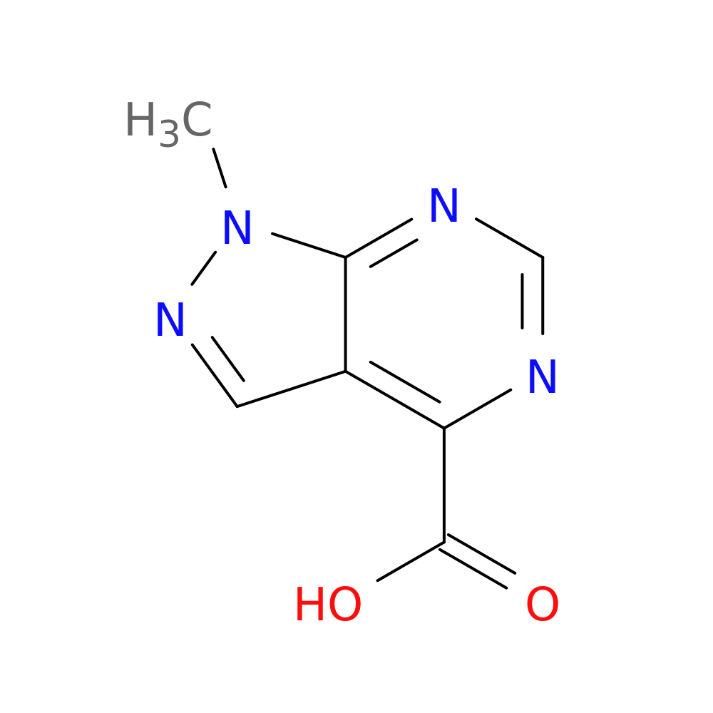 1-Methyl-1H-pyrazolo[3,4-d]pyrimidine-4-carboxylic acid