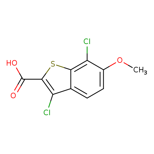 3,7-Dichloro-6-methoxy-1-benzothiophene-2-carboxylic acid
