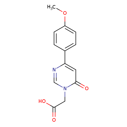 [4-(4-METHOXYPHENYL)-6-OXOPYRIMIDIN-1(6(H))-YL]ACETIC ACID