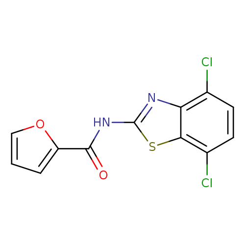 N-(4,7-dichloro-1,3-benzothiazol-2-yl)furan-2-carboxamide