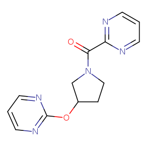 2-[3-(pyrimidin-2-yloxy)pyrrolidine-1-carbonyl]pyrimidine