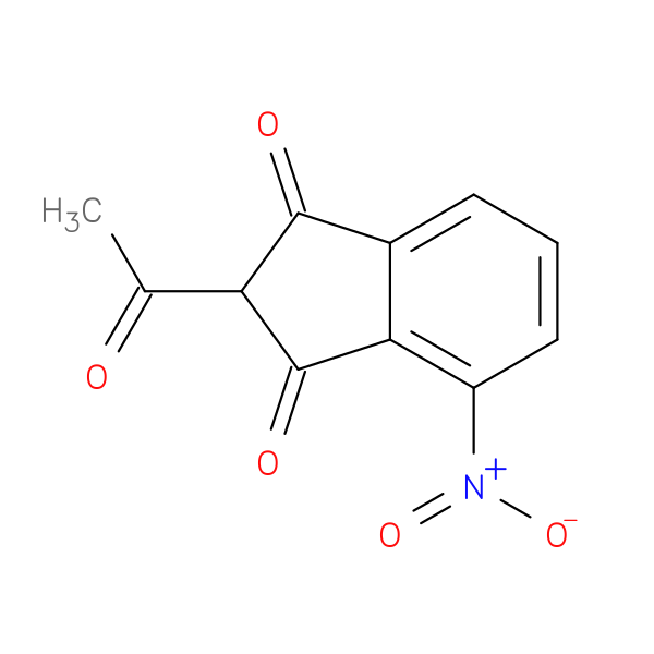 2-Acetyl-4-nitroindan-1,3-dione