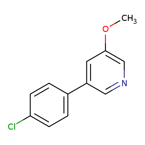 3-(4-Chlorophenyl)-5-methoxypyridine