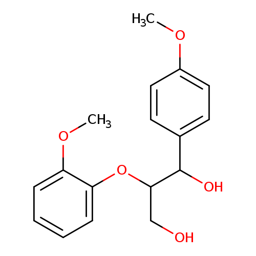 2-(2-Methoxyphenoxy)-1-(4-methoxyphenyl)propane-1,3-diol