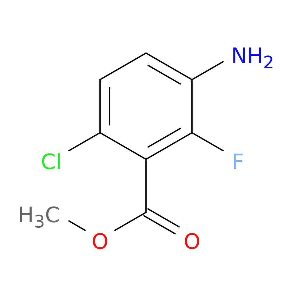 methyl 3-amino-6-chloro-2-fluorobenzoate