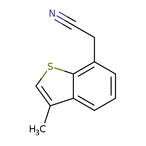 2-(3-methyl-1-benzothiophen-7-yl)acetonitrile