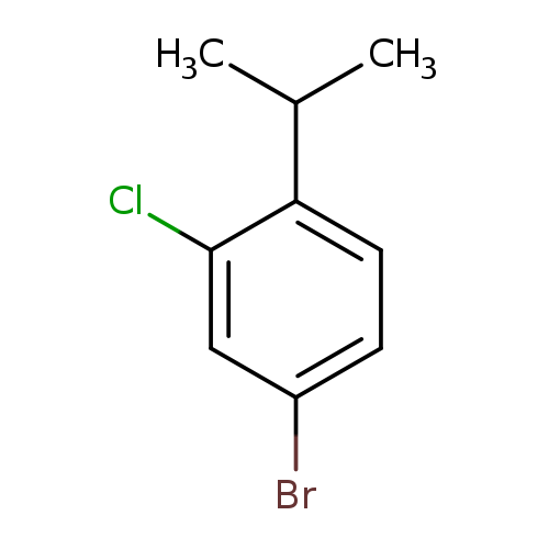 4-Bromo-2-chloro-1-(propan-2-yl)benzene