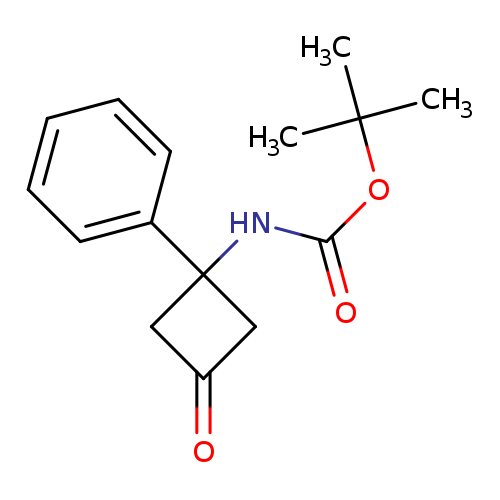 tert-butylN-(3-oxo-1-phenylcyclobutyl)carbamate
