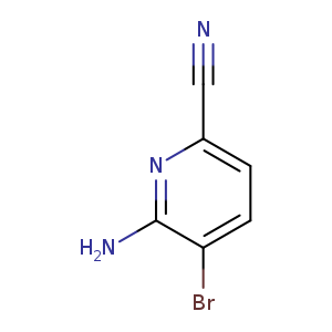 2-Pyridinecarbonitrile, 6-amino-5-bromo-