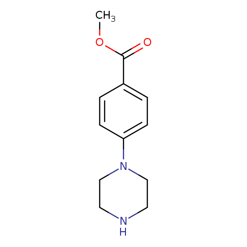 Benzoic acid, 4-(1-piperazinyl)-, methyl ester