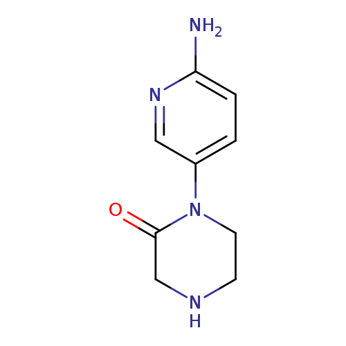 1-(6-aminopyridin-3-yl)piperazin-2-one