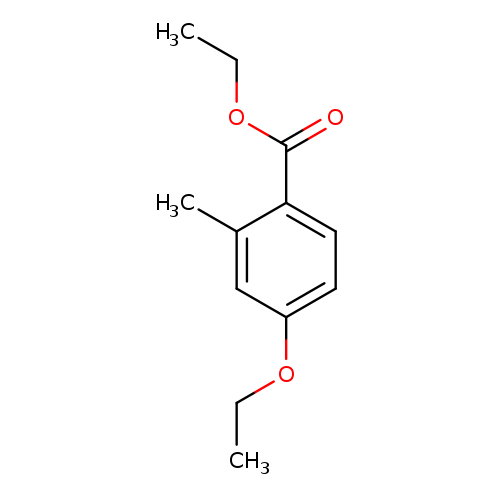 Benzoic acid, 4-ethoxy-2-methyl-, ethyl ester