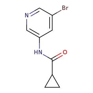 Cyclopropanecarboxamide, N-(5-bromo-3-pyridinyl)-