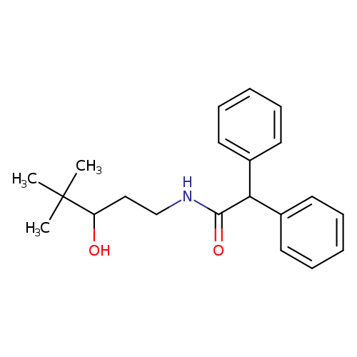 N-(3-hydroxy-4,4-dimethylpentyl)-2,2-diphenylacetamide
