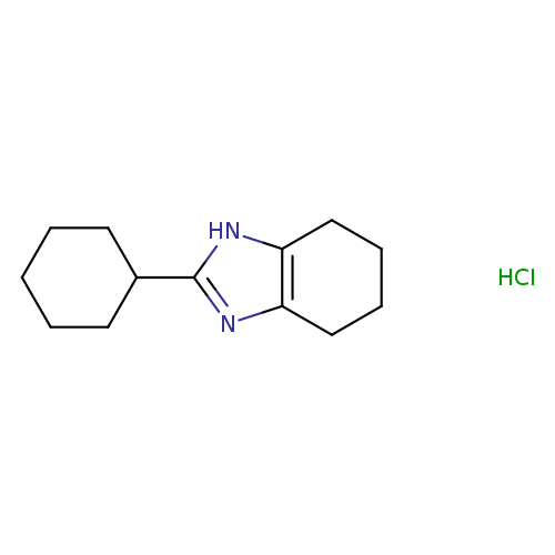 2-cyclohexyl-4,5,6,7-tetrahydro-1H-1,3-benzodiazole hydrochloride