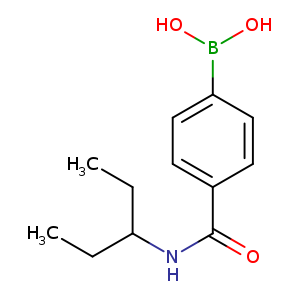 (4-(pentan-3-ylcarbamoyl)phenyl)boronic acid