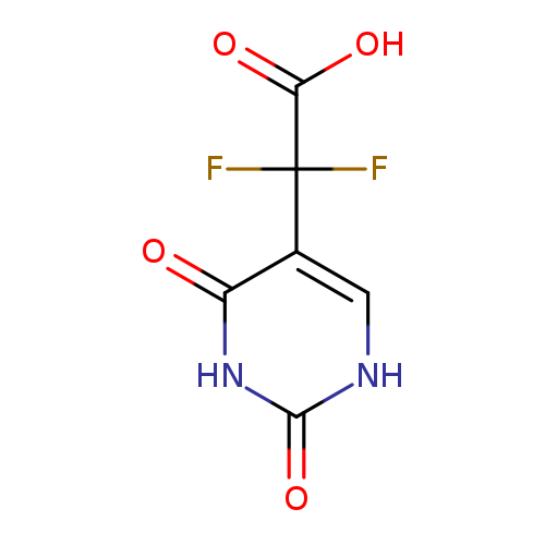 2-(2,4-dioxo-1,2,3,4-tetrahydropyrimidin-5-yl)-2,2-difluoroacetic acid