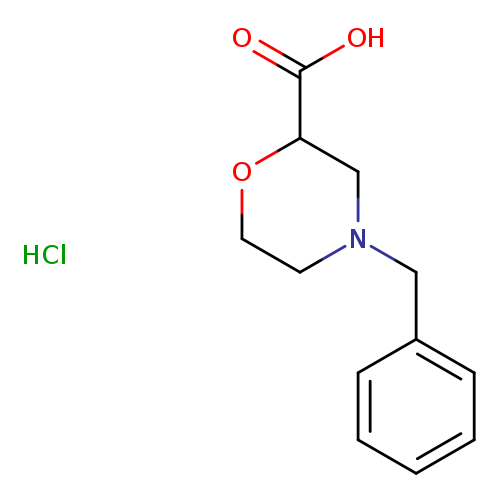 4-Benzyl-2-morpholinecarboxylic Acid Hydrochloride