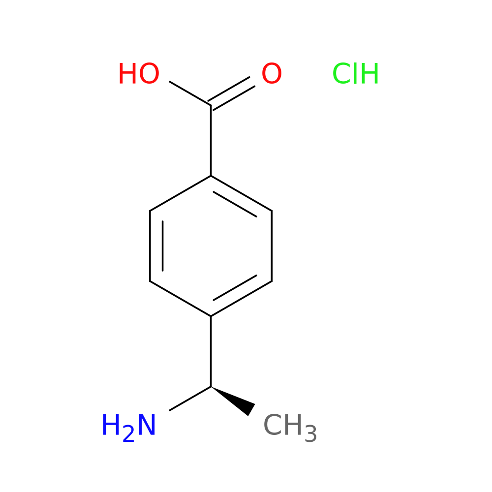 (R)-4-(1-Aminoethyl)benzoic acid hydrochloride