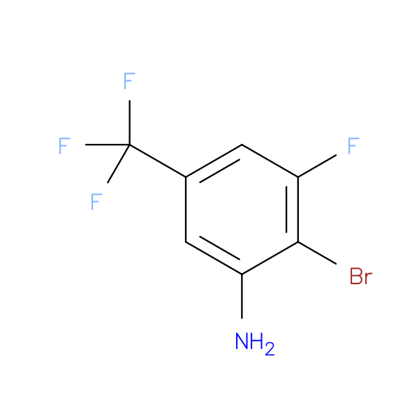 2-Bromo-3-fluoro-5-(trifluoromethyl)aniline