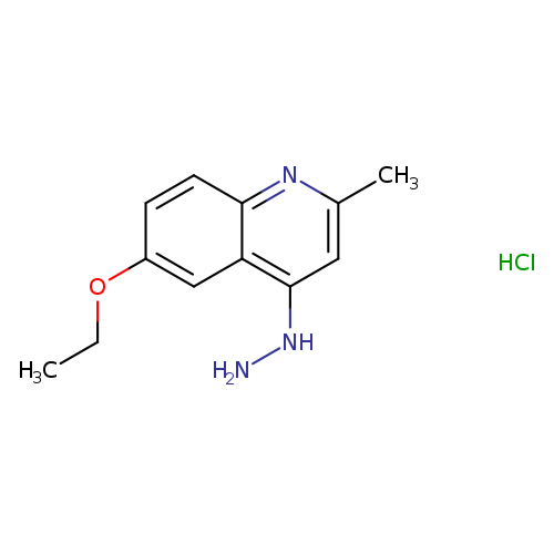 6-Ethoxy-4-hydrazino-2-methylquinoline hydrochloride