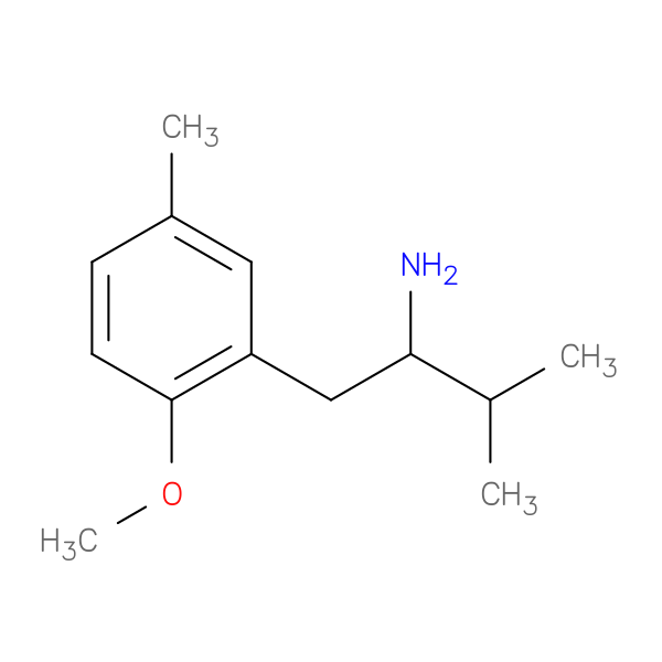 1-(2-methoxy-5-methylphenyl)-3-methylbutan-2-amine