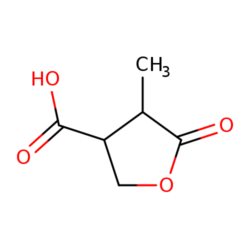 4-Methyl-5-oxotetrahydro-3-furancarboxylic acid