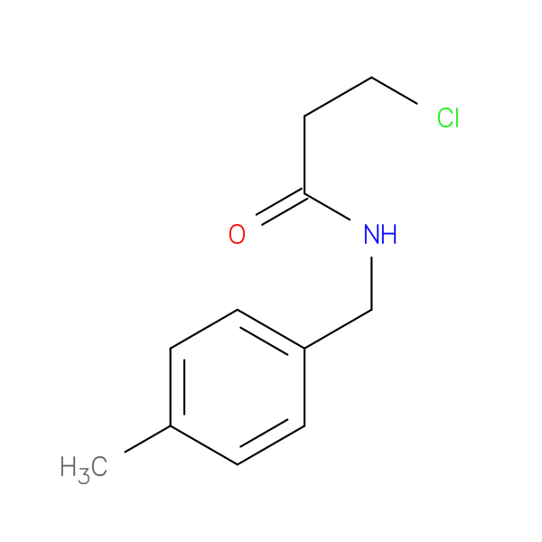 3-Chloro-n-(4-methylbenzyl)propanamide