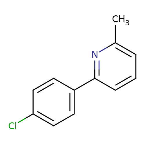 2-(4-Chlorophenyl)-6-methylpyridine